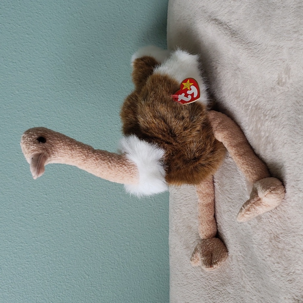 Ty Stretch the Ostrich Buddy 🦤 Lg Plush 🦤 Gift Kids Toy Animal Collectible NWT